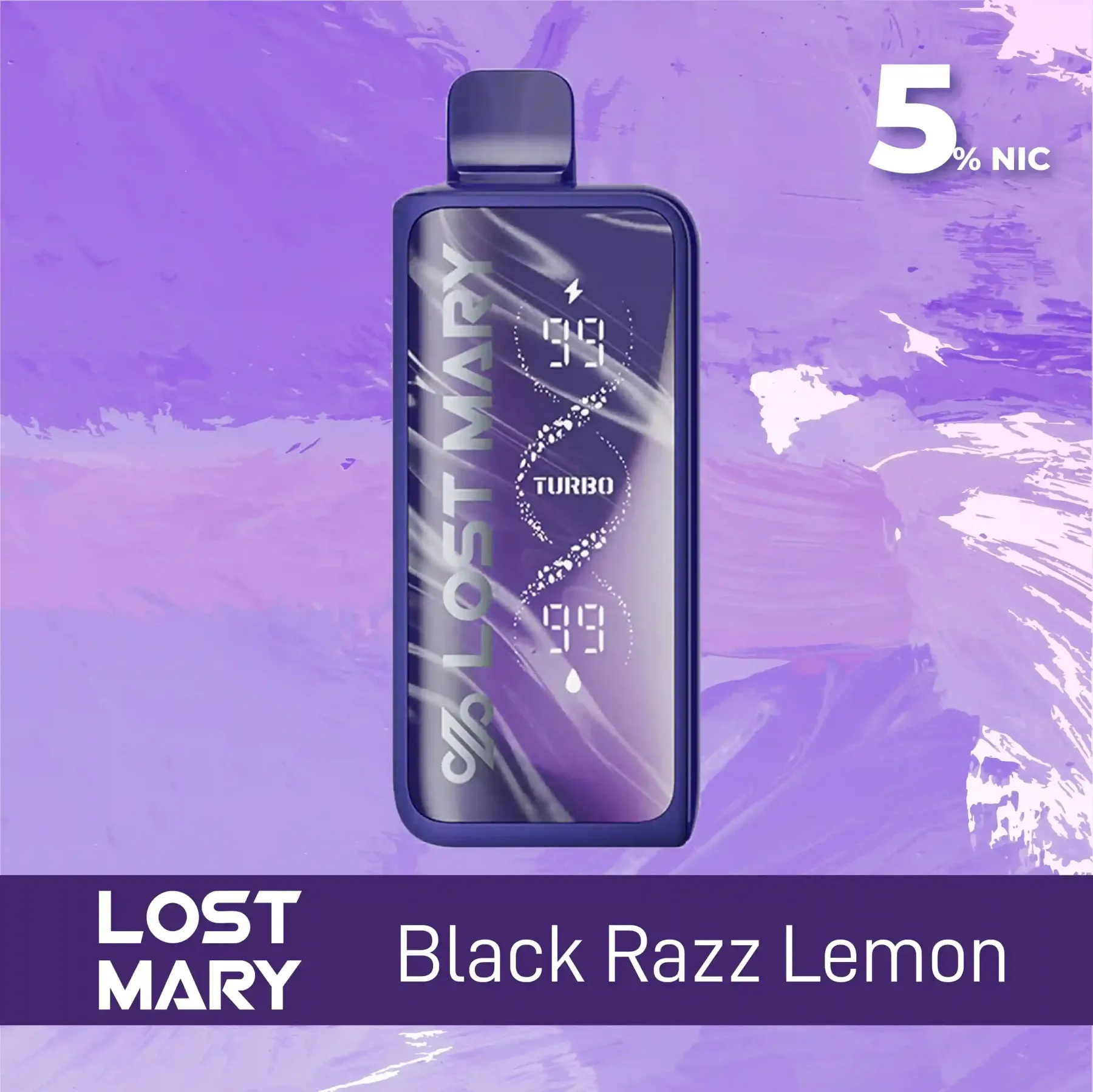 Black Razz Lemon Lost Mary MT35K Turbo