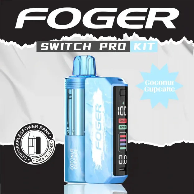 Coconut Cupcake Foger switch pro Kit