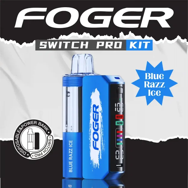 Blue Razz Ice Foger switch pro Kit
