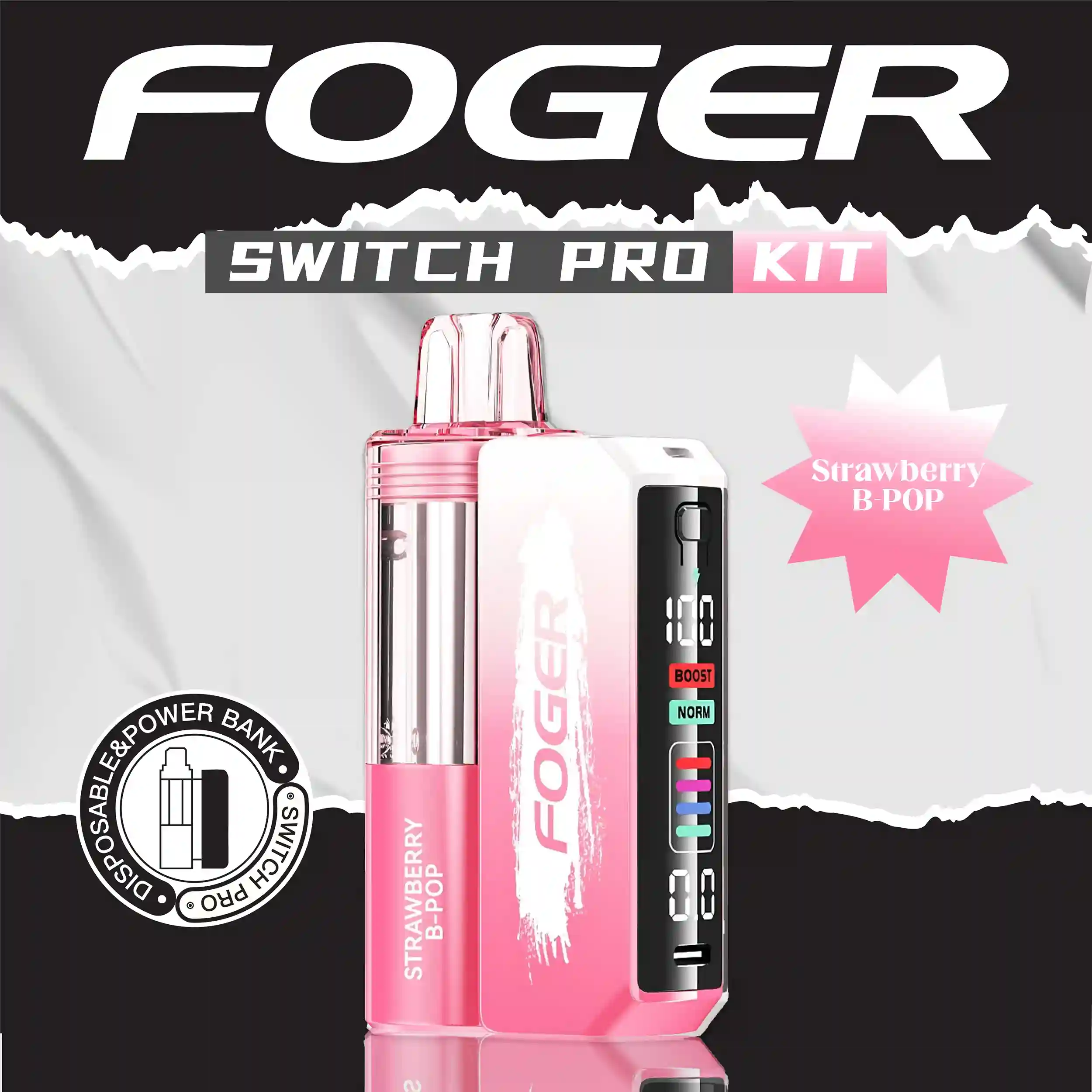 Strawberry B-POP Foger switch pro Kit