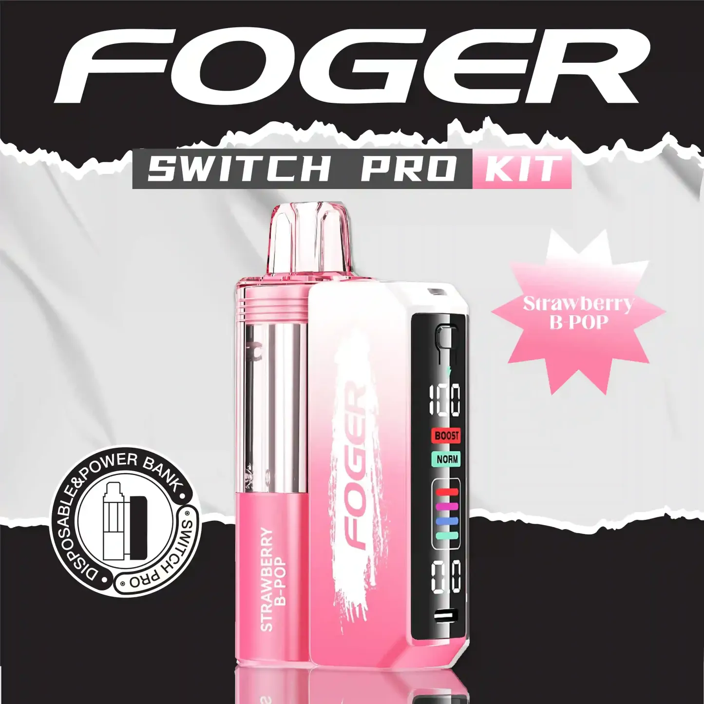 Strawberry B-POP Foger switch pro Kit