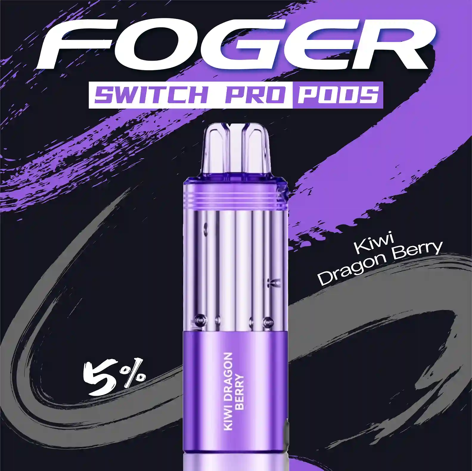 Kiwi Dragon Berry Foger Foger switch pro Pod