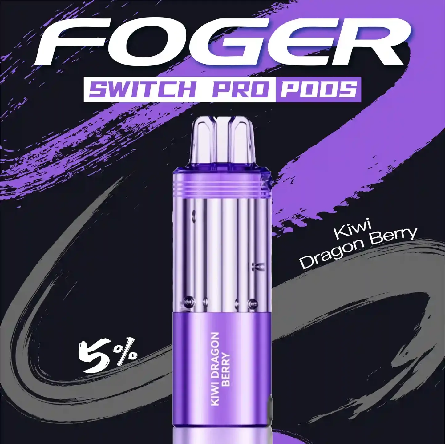 Kiwi Dragon Berry Foger Foger switch pro Pod