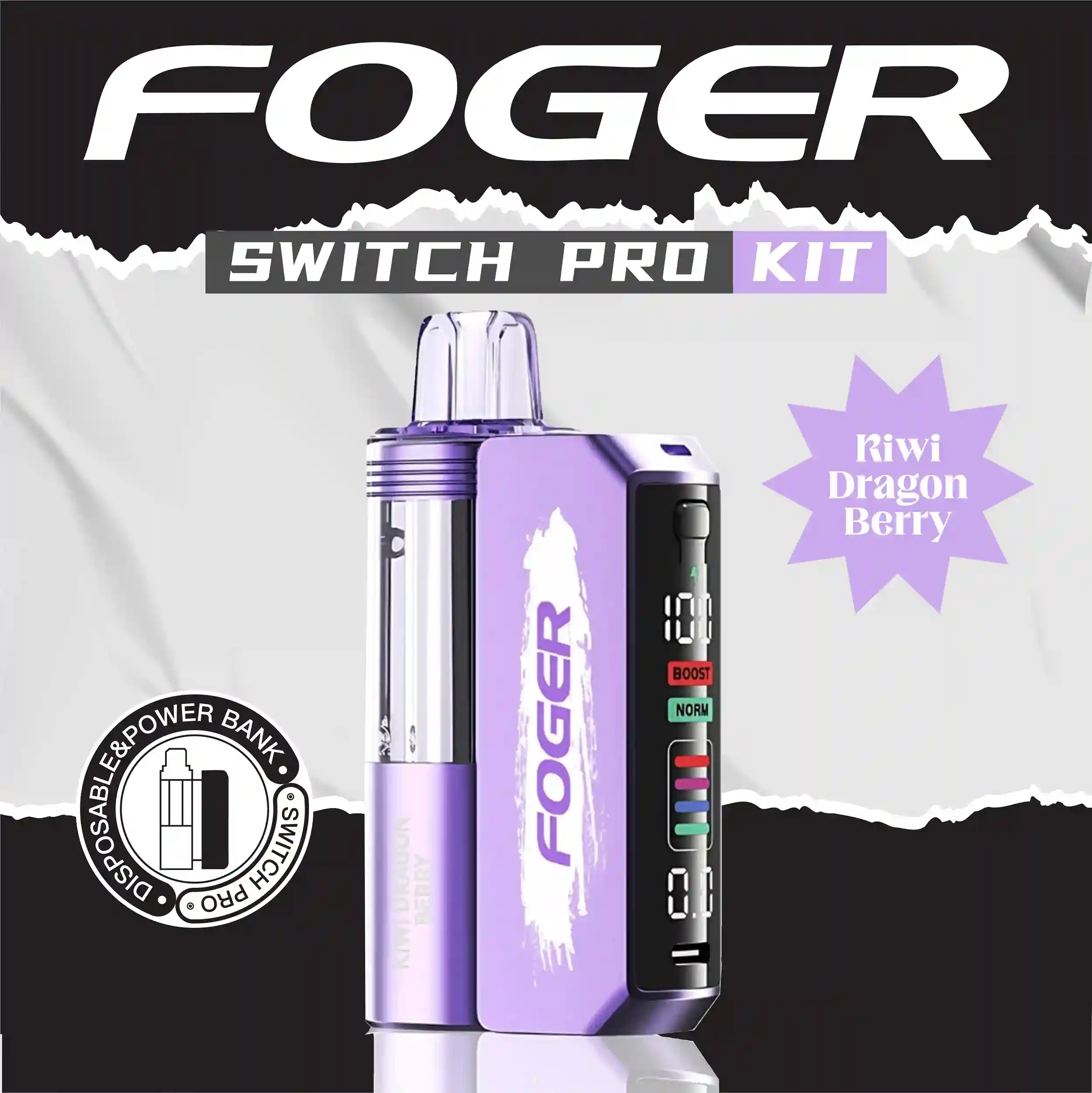 Kiwi Dragon Berry Foger switch pro Kit