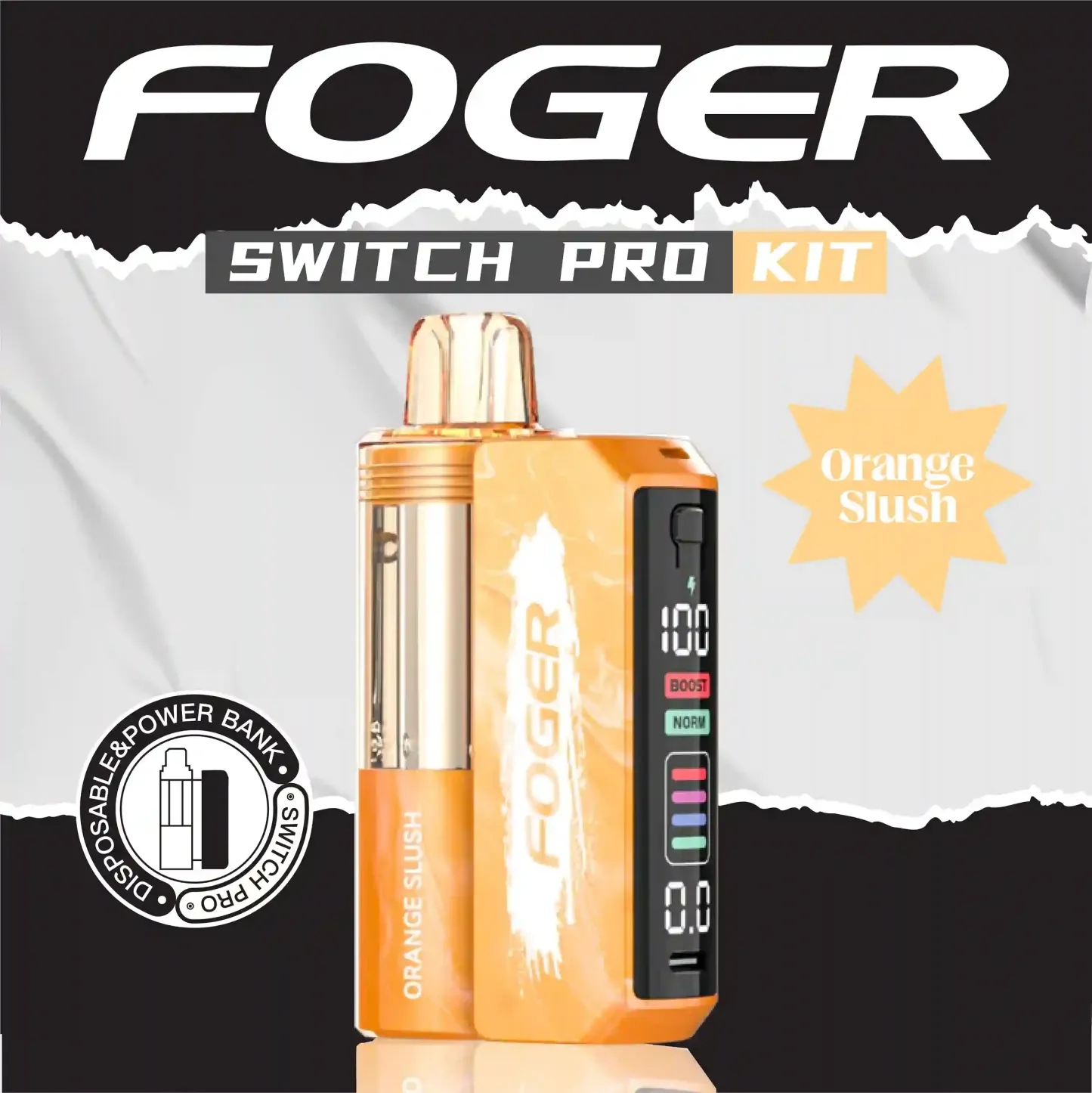Orange Slush Foger switch pro Kit