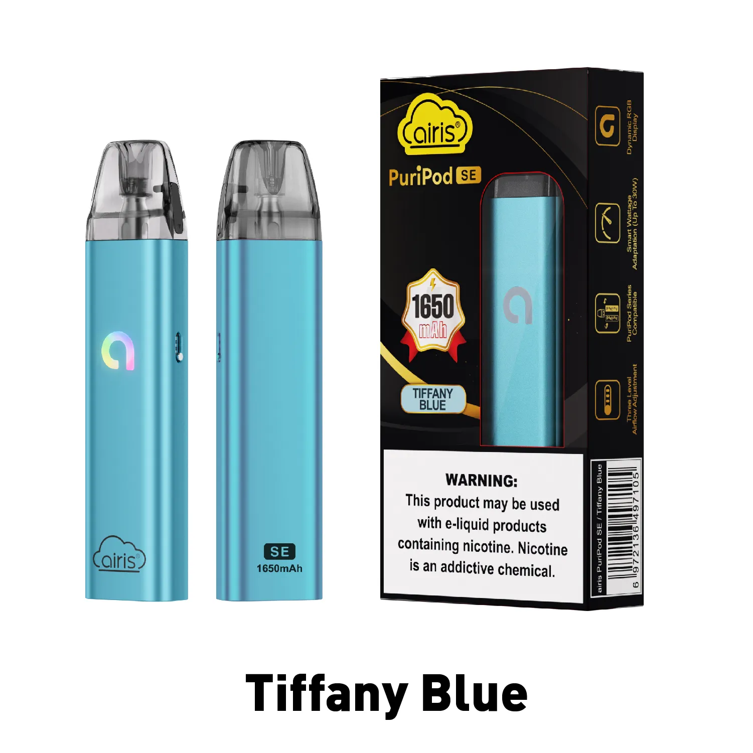 Puripod SE Open Pod System Tiffany Blue