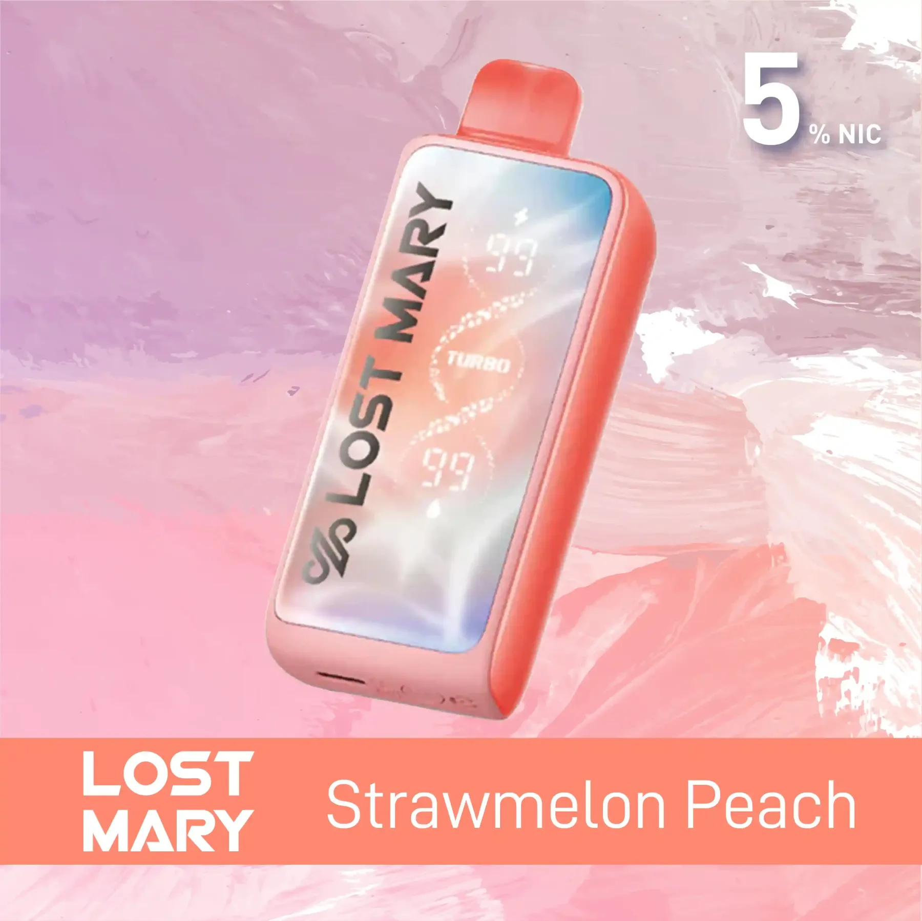 Strawmelon Peach Lost Mary MT35K Turbo
