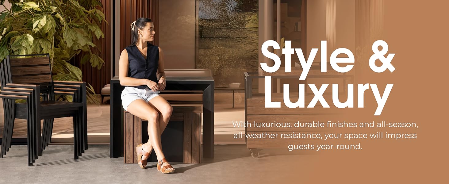 outdoor extendable table