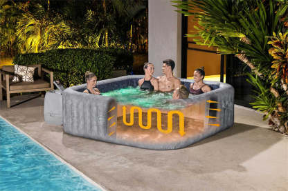 🔥2025 Clearance Sale-$45🔥Inflatable Hot Tubs San Francisco HydroJet Pro™