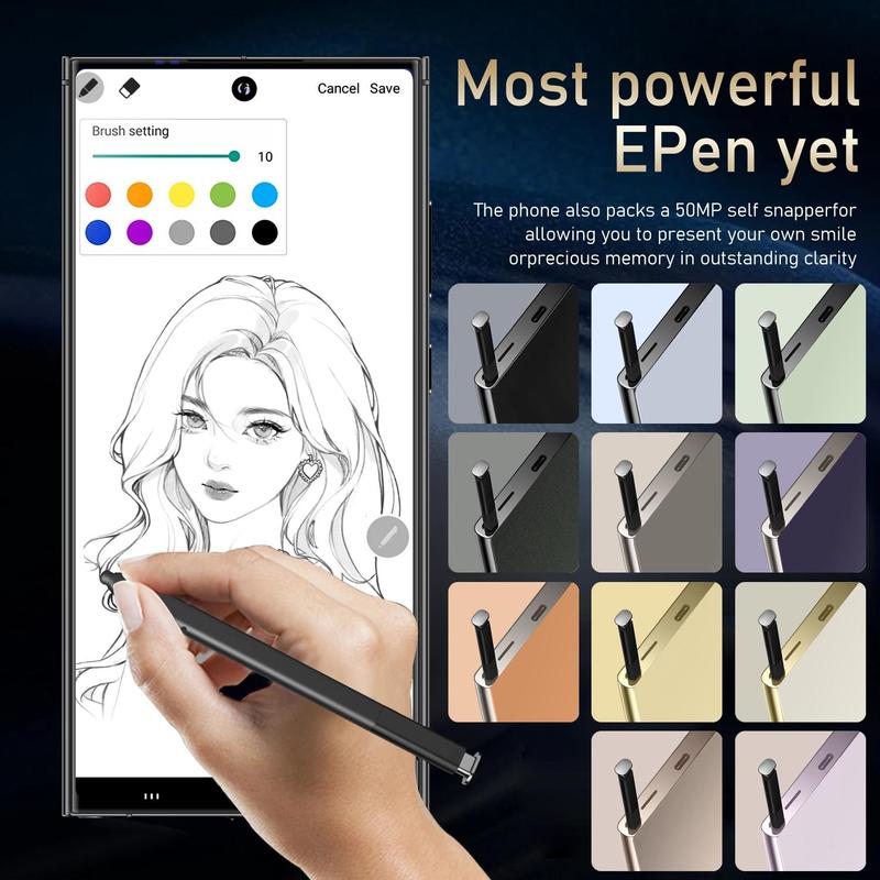 Android Smartphone, 6.8 Inch Large Screen 6+64GB ROM Dual SIM Phone, 20MP 4000mAh Battery Octa-core Processor Phone