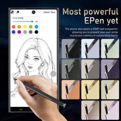 Android Smartphone, 6.8 Inch Large Screen 6+64GB ROM Dual SIM Phone, 20MP 4000mAh Battery Octa-core Processor Phone