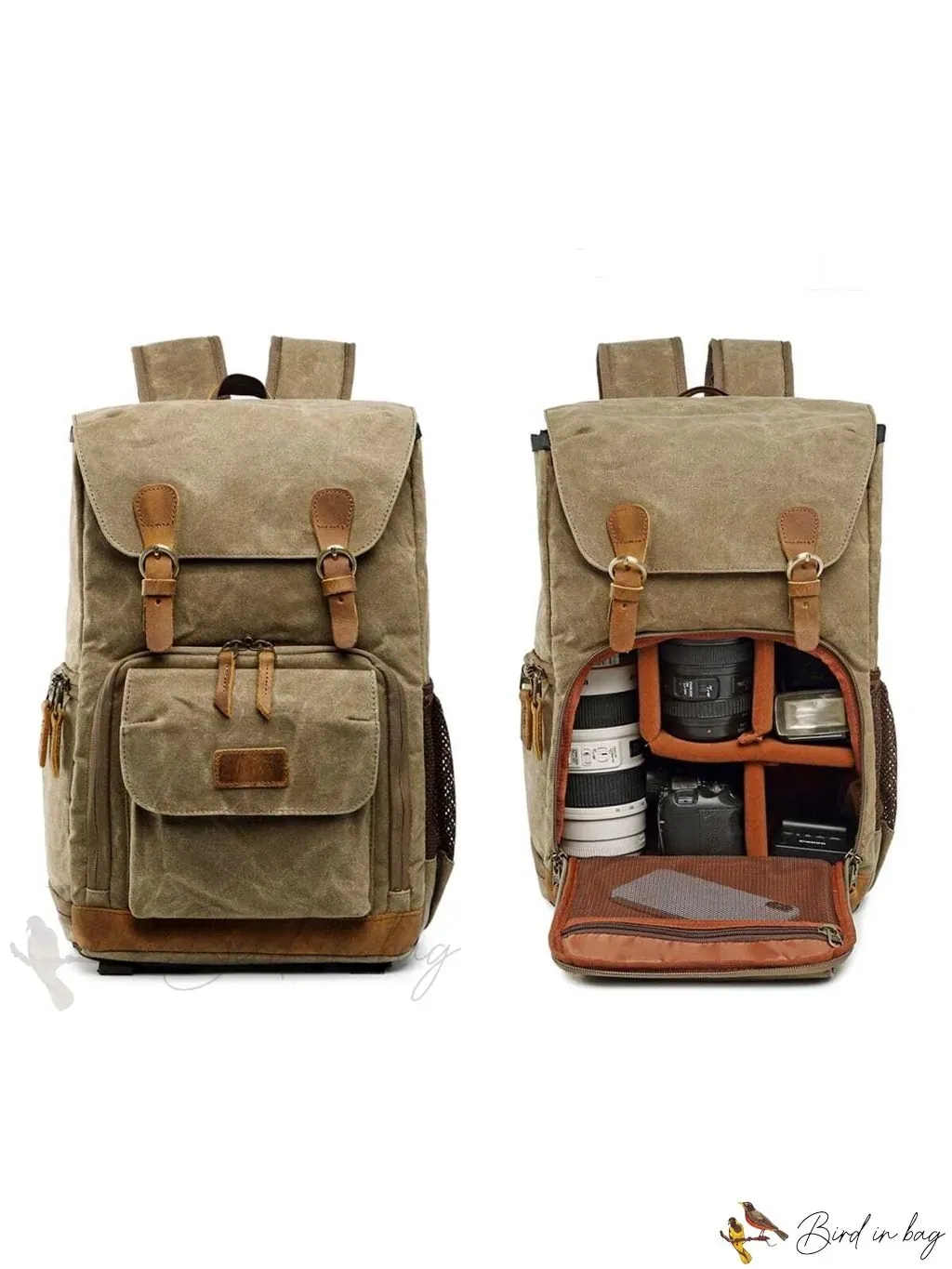 Camera Backpack for Photographers with Large Capacity, Waterproof, Ret