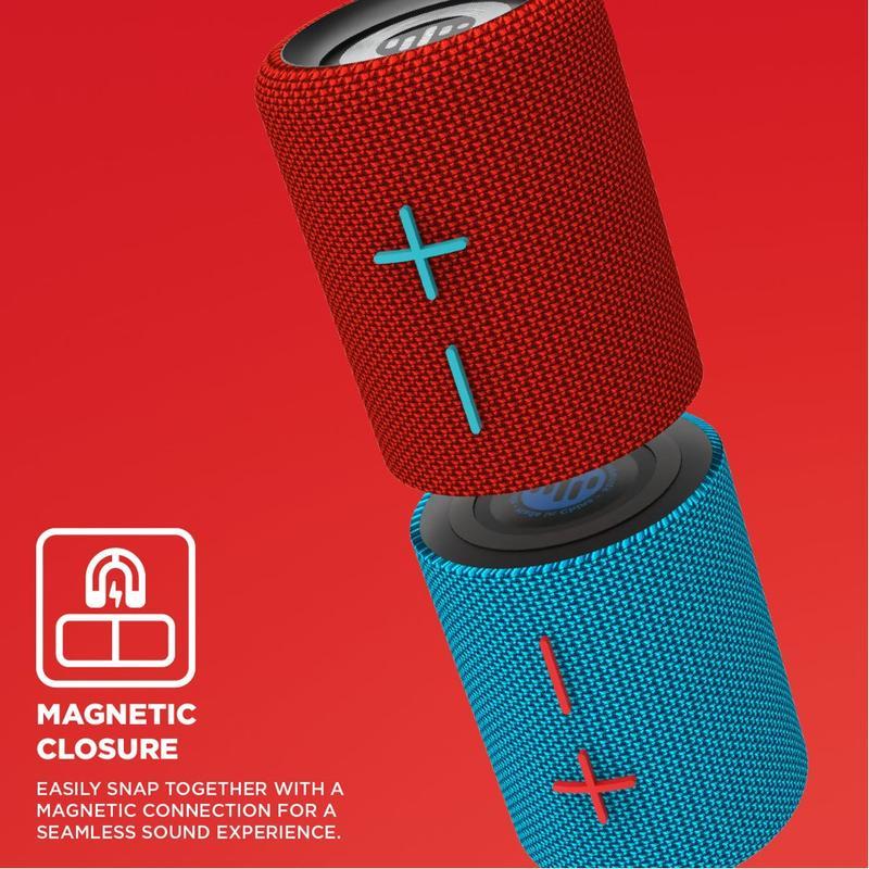 [Copy]Portable Bluetooth Speaker, Magnetic 2-in-1 Design