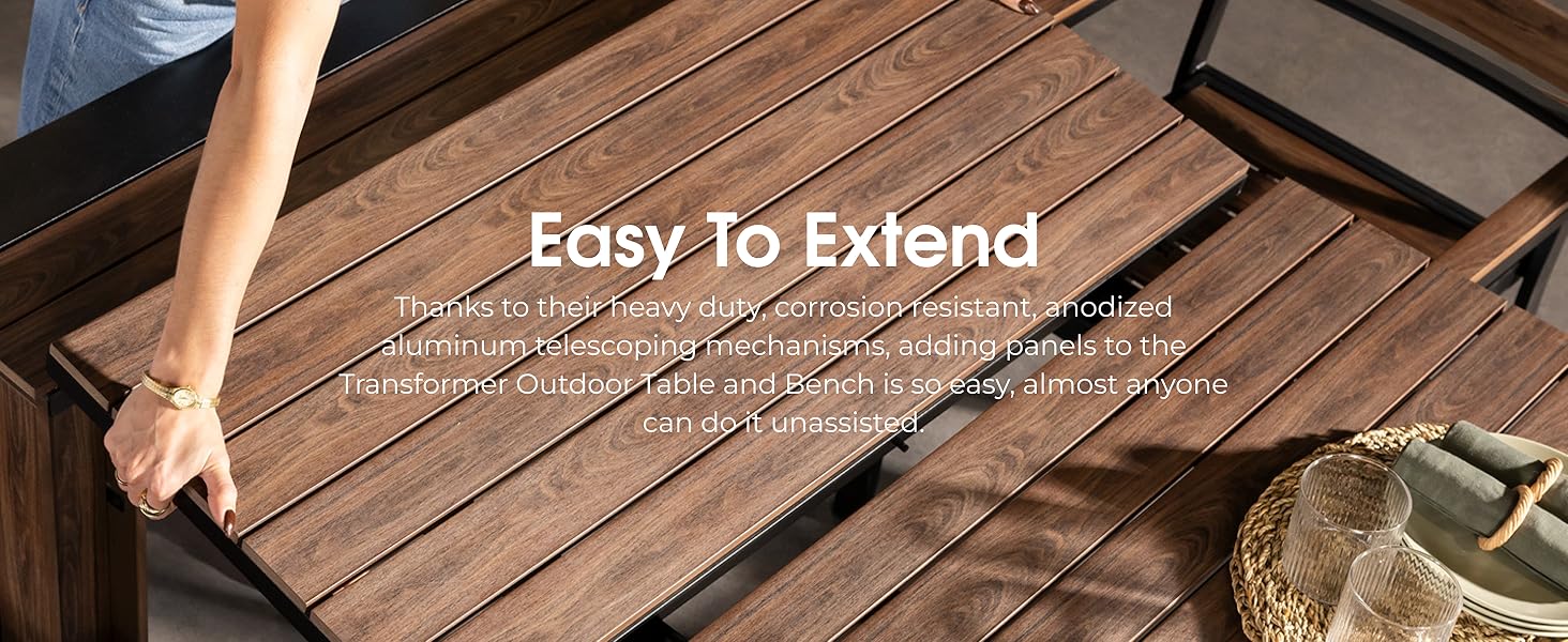 outdoor patio table