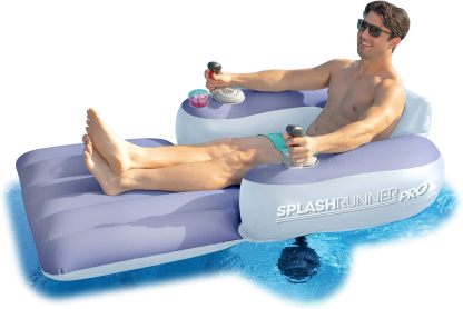 PoolCandy Splash Runner Motorized Pool Lounger