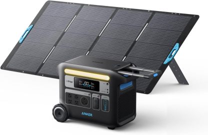 Anker SOLIX F2000 Portable Power Station, PowerHouse 767, 2400W Solar Generator, GaNPrime Battery Generators for Home Use, LiFePO4 Power Station for Outdoor Camping, and RVs (Solar Panel Optional)