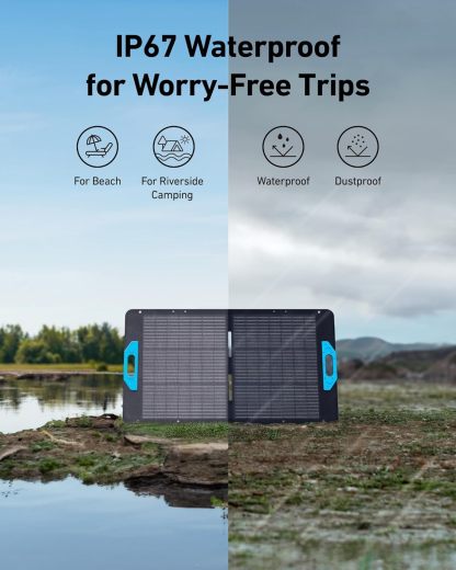 Anker SOLIX F2000 Portable Power Station, PowerHouse 767, 2400W Solar Generator, GaNPrime Battery Generators for Home Use, LiFePO4 Power Station for Outdoor Camping, and RVs (Solar Panel Optional)