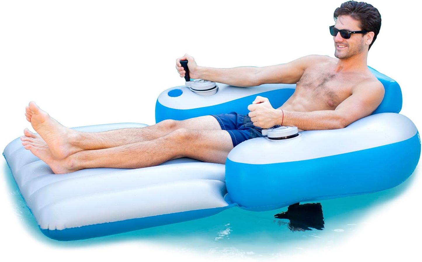 PoolCandy Splash Runner Motorized Pool Lounger