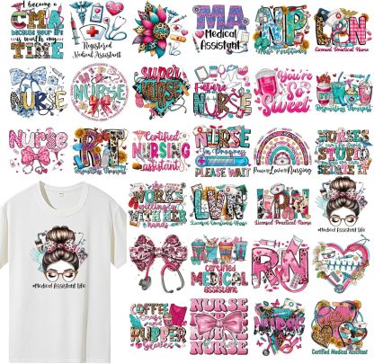 4th of July DTF Transfers Ready to Press -20 Sheets Independence Day Iron on Transfers Western Cowboy Iron on Decals for Patriot Day Parades Clothing USA T-Shirts American Hat Bag DIY Decorations