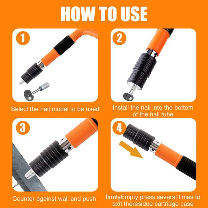 (🔥NOW HOT SALE 49% OFF🔥) - Integrated nail gun for woodworking and decorating