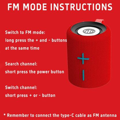 [Copy]Portable Bluetooth Speaker, Magnetic 2-in-1 Design