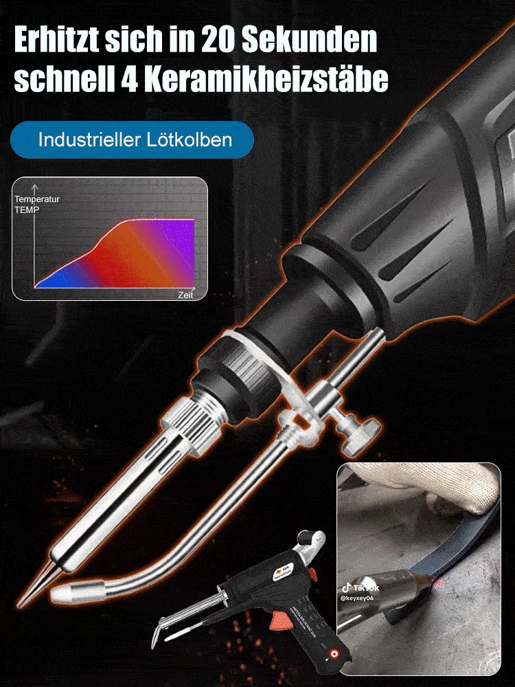 Lötkolben mit Schalter für den Hausgebrauch