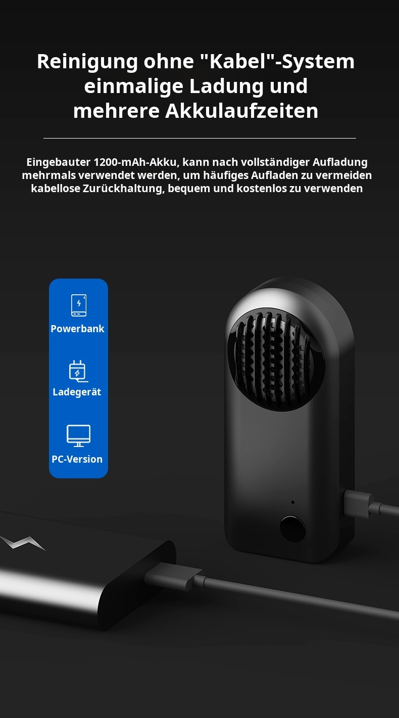 Tragbarer Luftreiniger f&uuml;r frische Luft im Auto