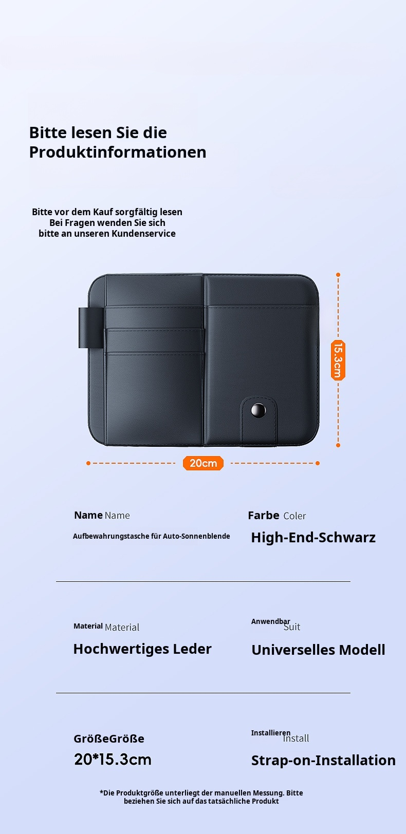 Multifunktionaler Auto-Aufbewahrungsclip für mehr Ordnung