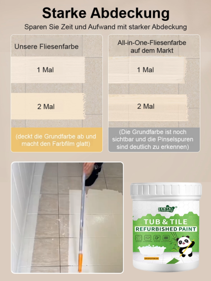 Bodenfliesen-Keramik-Renovierungsfarbe