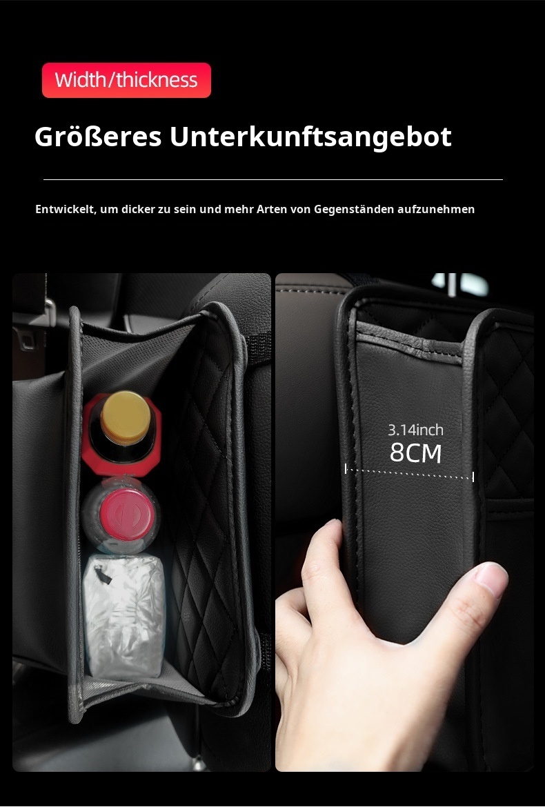 Großzügiger Stauraum für Autozubehör