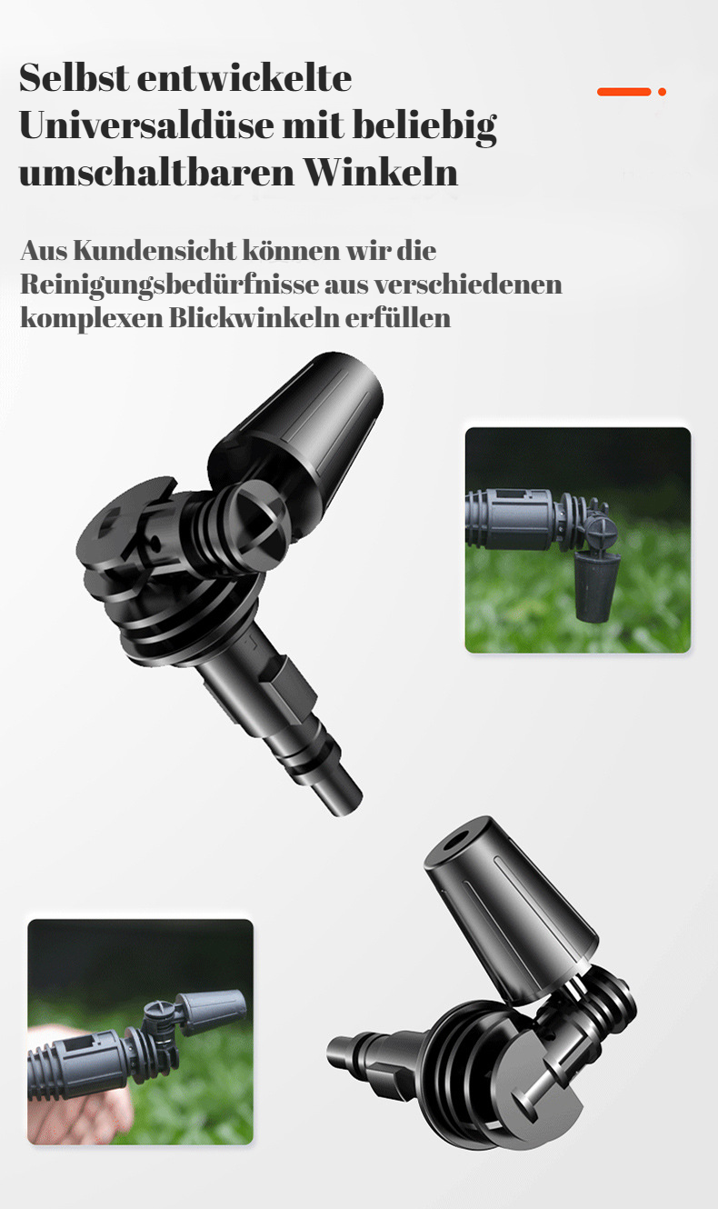 Einfache Bedienung des bürstenlosen Hochdruckreinigers