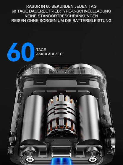 Rasiere deinen Bart mühelos glatter als deine Haut selbst✨, ohne dunkle Stellen zu hinterlassen.