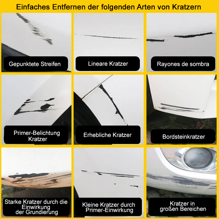 【Für alle Lackfarben geeignet】Autolack-Reparatur-Kratzerspray