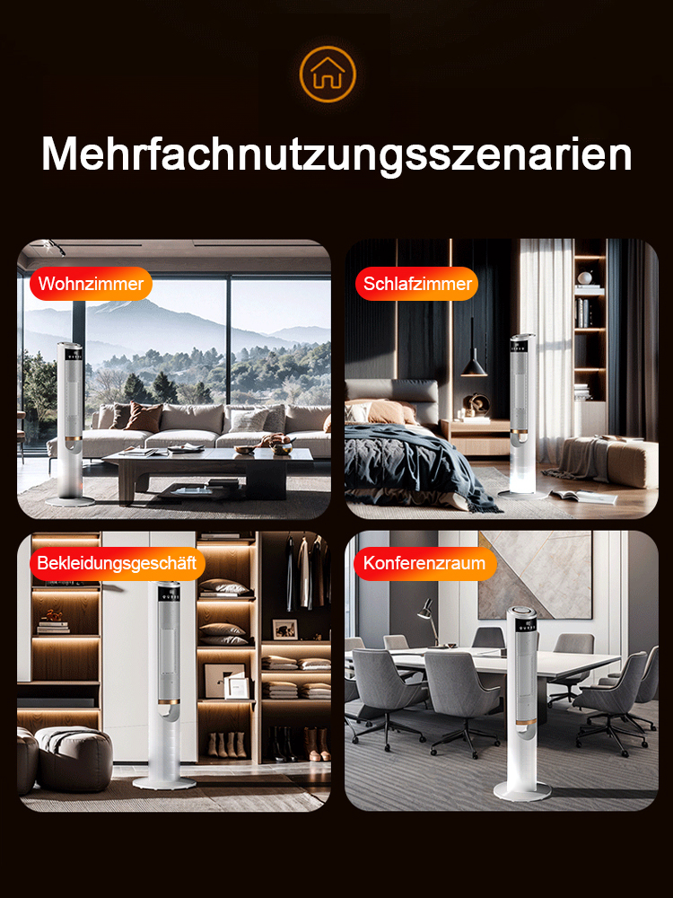 Intelligenter Heizkörper mit Heiz- und Befeuchtungsfunktion