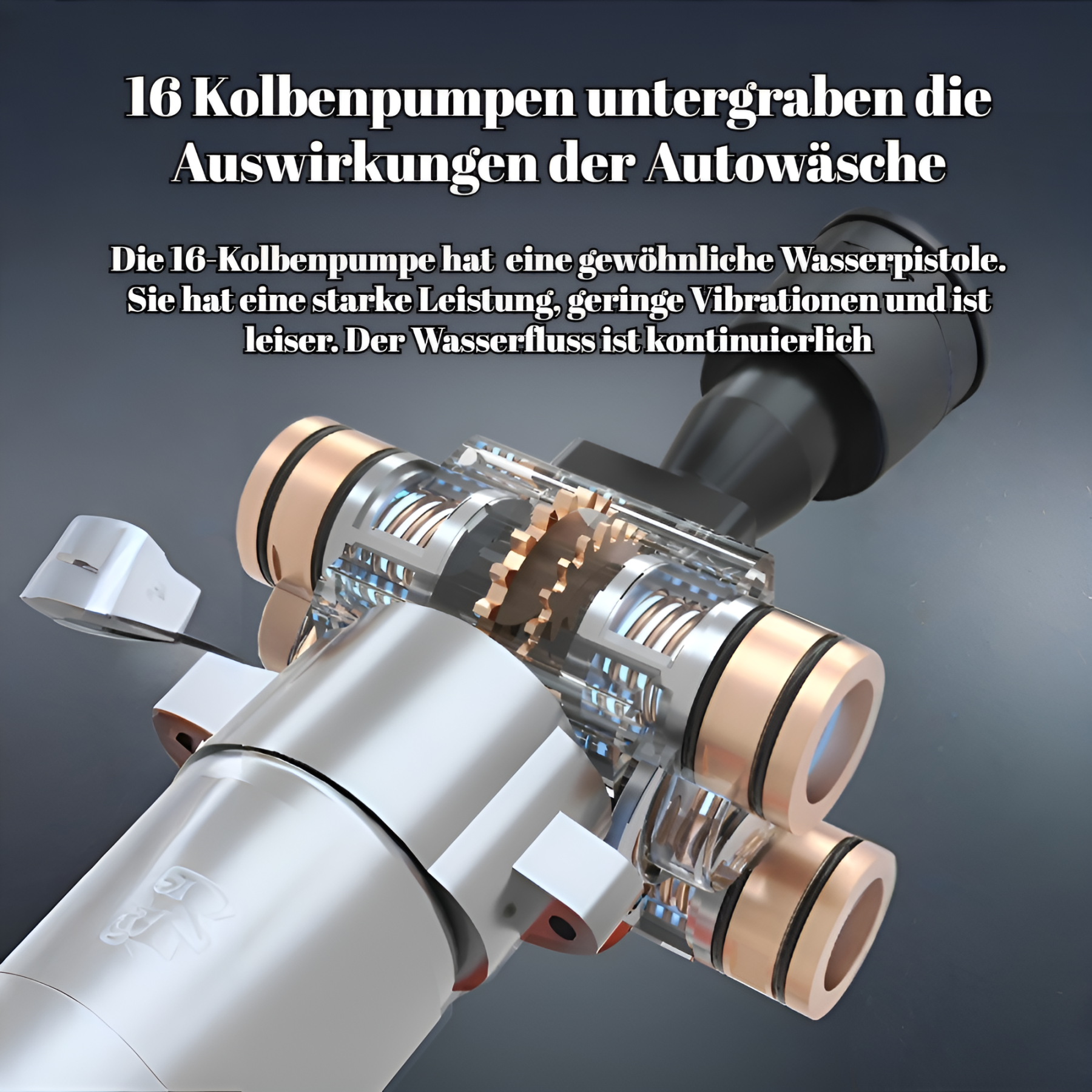 Bürstenloser Hochdruck-Autoreiniger mit Lithiumbatterie, tragbares Aufladen des Haushalts, kabellose