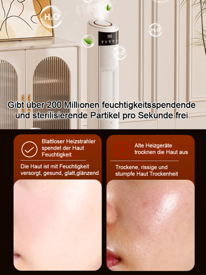 Intelligenter Heizkörper mit Heiz- und Befeuchtungsfunktion