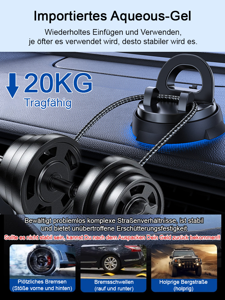 Intelligente Saugnapf-Multifunktions-Armaturenbrett-Navigations-Handyhalterung