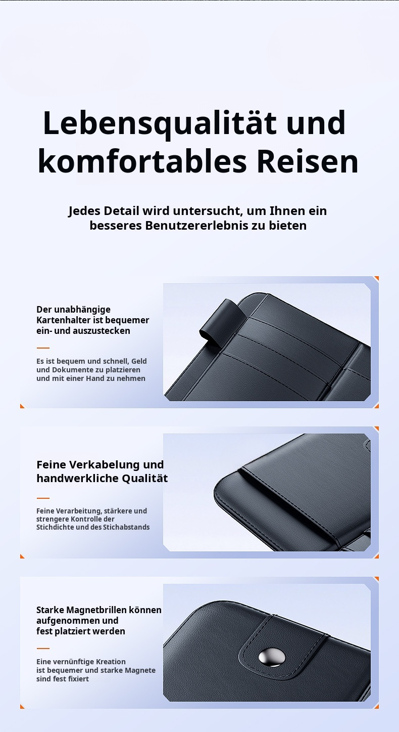 Einfache Montage des Auto-Sonnenblenden-Clips