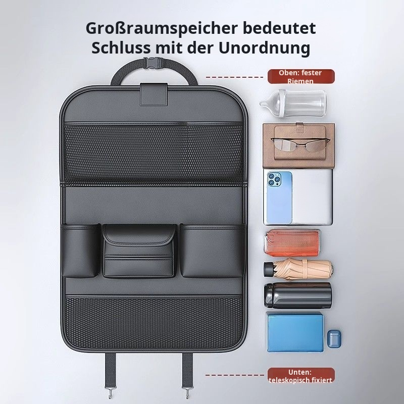 Auto Pendeln Sitz Zurück Lagerung Rack Sitz Zurück Lagerung Tasche kinder Auto Rücksitz Klapptisch A