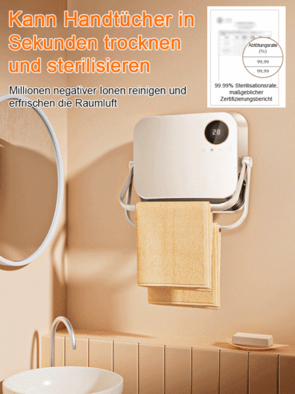 【3 Sekunden Sofortwärme】Kalt- und Warmluft Heizgebläse für Boden und Tisch