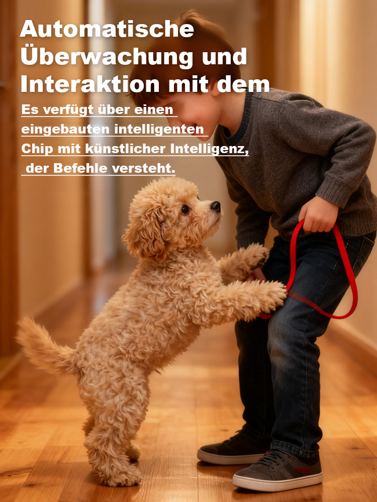 Plüschroboter Hund – Kurzhaar Stofftier