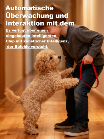 Plüschroboter Hund – Kurzhaar Stofftier