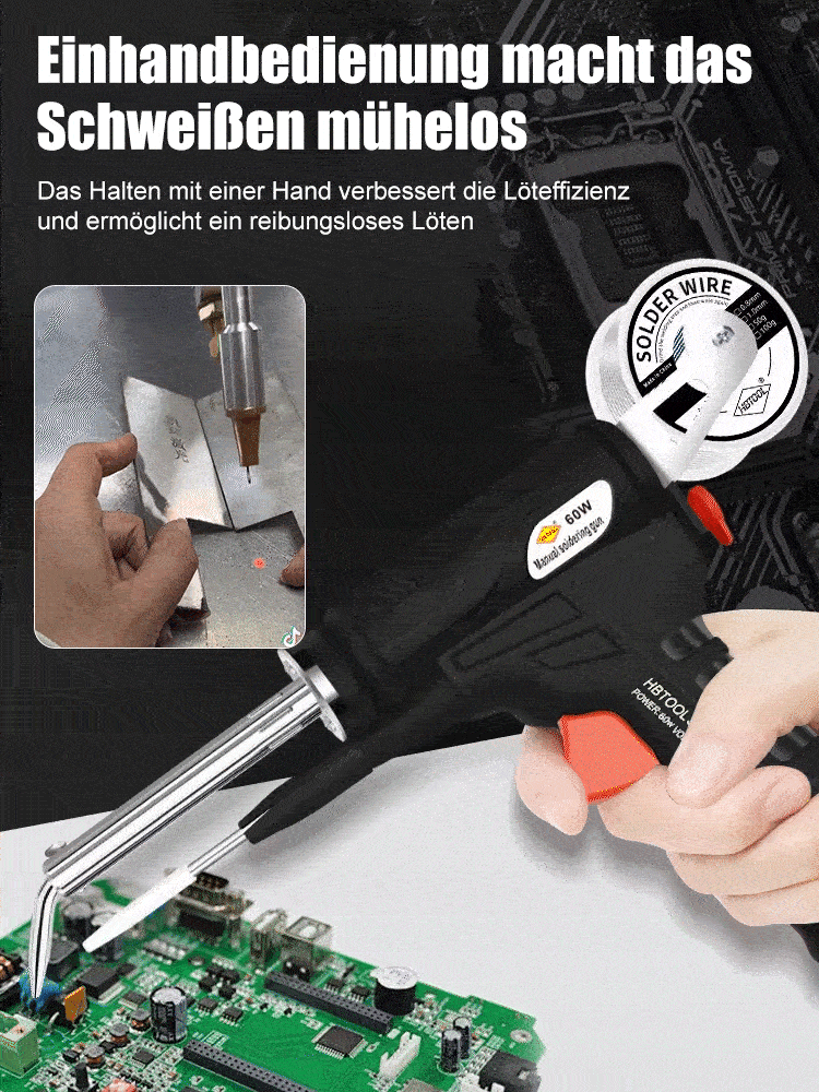 Lötkolben mit Schalter für den Hausgebrauch