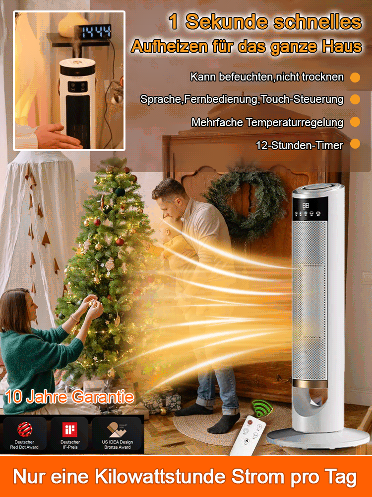 Intelligenter Heizkörper mit Heiz- und Befeuchtungsfunktion