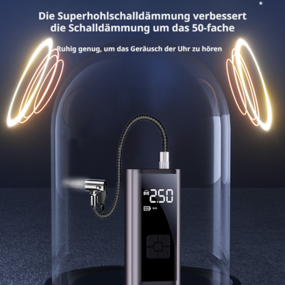 Aufblasbare Pumpe für Auto Tragbarer Inflator Kabellose Reifenfüllpumpe Multifunktionale aufblasbare