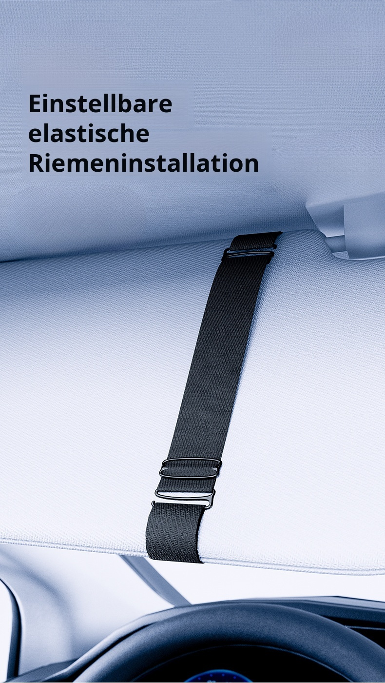 Praktischer Aufbewahrungsclip für Sonnenblenden im Auto