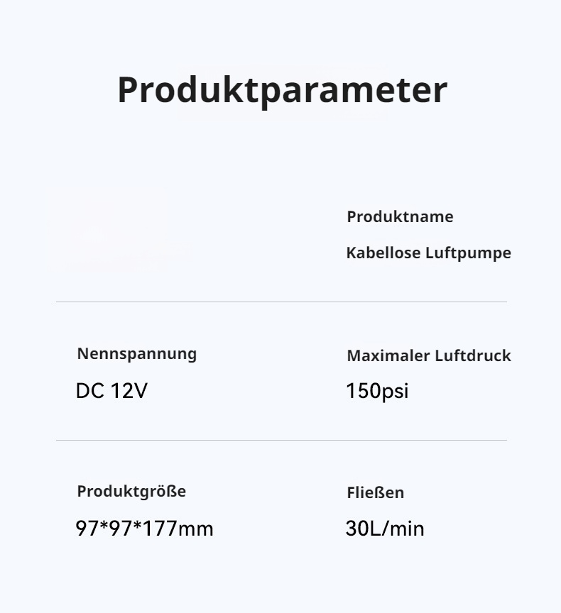 Schnelles und einfaches Reifenaufpumpen