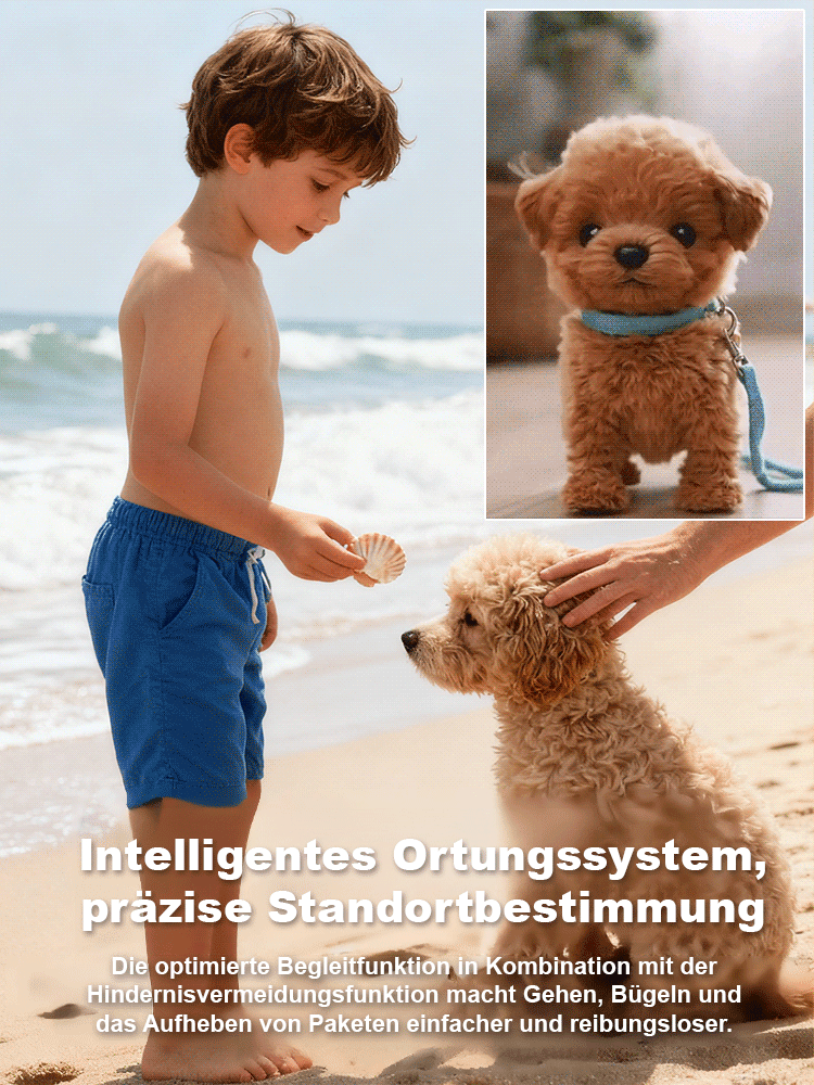 Plüschroboter Hund – Kurzhaar Stofftier