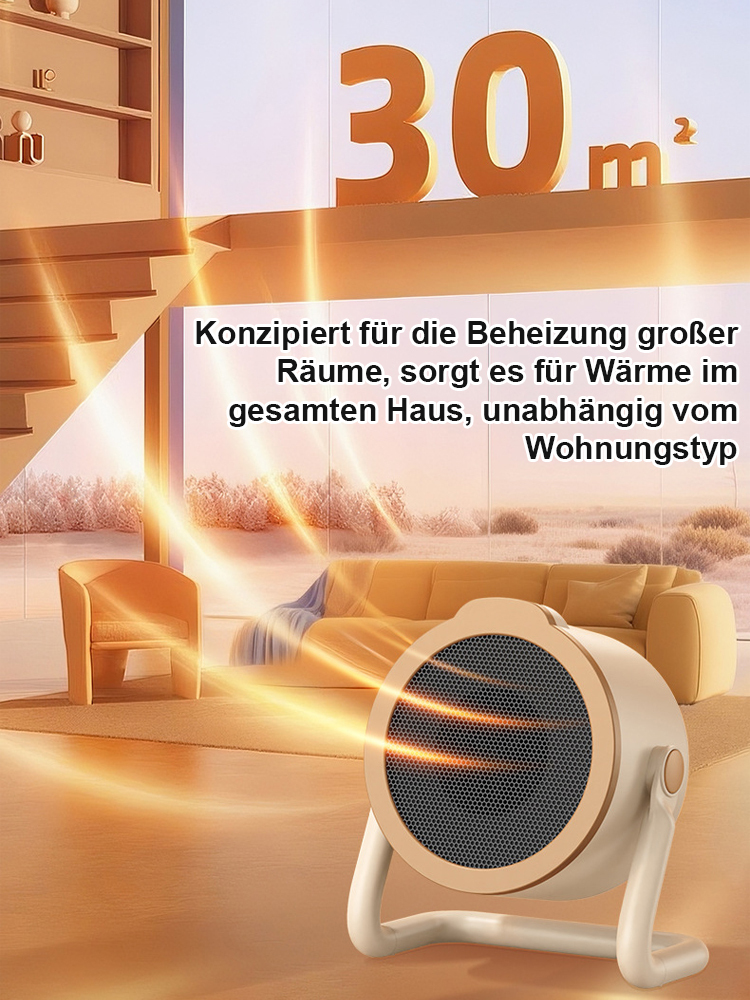 Sofort-Heizender Tischventilator