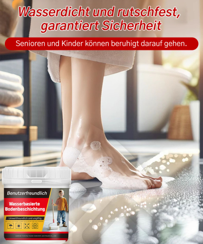 【Wasserbasierte Epoxidharzbodenbeschichtung mehrfarbig】Böden glänzen mehr als Spiegel